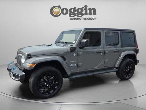 Sting Gray Clearcoat 2023 Jeep Wrangler 4xe Sahara