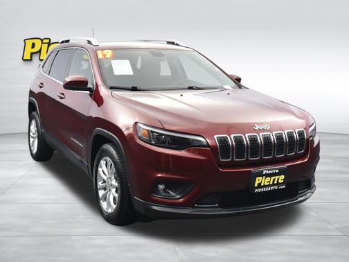 Velvet Red Pearlcoat 2019 Jeep Cherokee Latitude