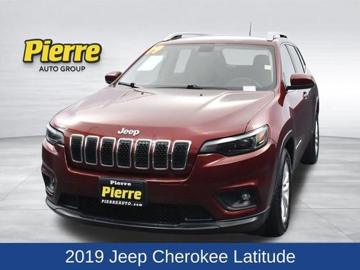Velvet Red Pearlcoat 2019 Jeep Cherokee Latitude