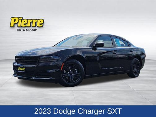 Pitch Black Clearcoat 2023 Dodge Charger SXT