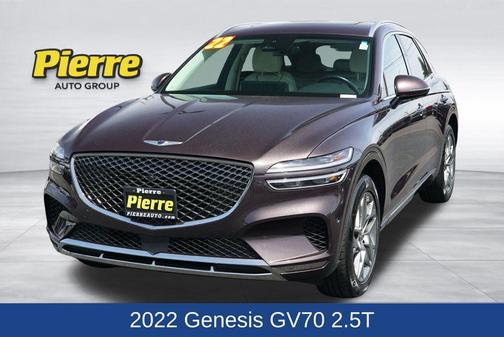 Barossa Burgundy 2022 Genesis GV70 2.5T AWD