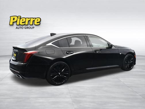Midnight Steel Metallic 2023 Cadillac CT5 Luxury