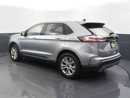Silver Metallic 2024 Ford Edge Titanium