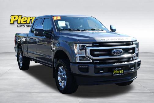 Carbonized Gray Metallic 2022 Ford F-350 Platinum