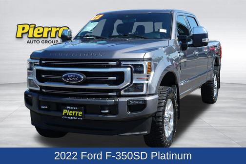 Carbonized Gray Metallic 2022 Ford F-350 Platinum
