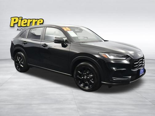 Crystal Black Pearl 2024 Honda HR-V Sport
