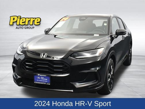 Crystal Black Pearl 2024 Honda HR-V Sport