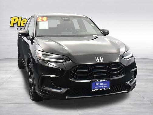 Crystal Black Pearl 2024 Honda HR-V Sport