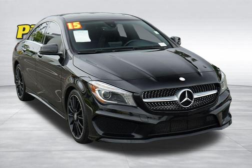 Black 2015 Mercedes-Benz CLA-Class Base