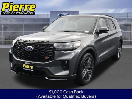 Gray 2026 Ford Explorer ST