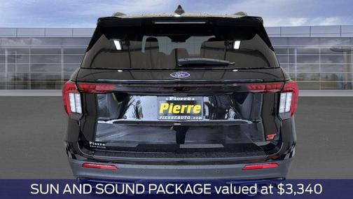 Agate Black Metallic 2026 Ford Explorer ST