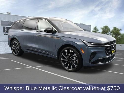 Whisper Blue Metallic Clearcoat 2026 Lincoln Nautilus Black Label