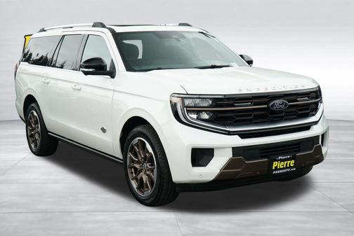 Star White Metallic Tri-Coat 2026 Ford Expedition Max King Ranch