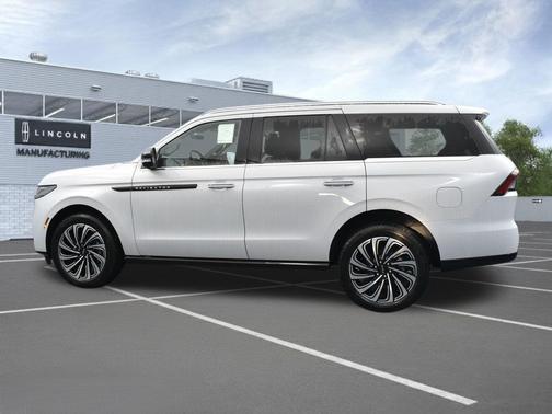 White 2026 Lincoln Navigator Black Label