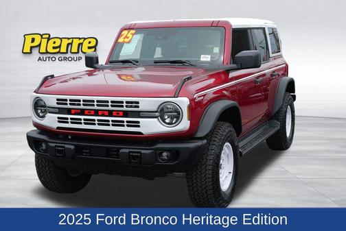 Ruby Red Metallic Tinted Clearcoat 2025 Ford Bronco Heritage Edition