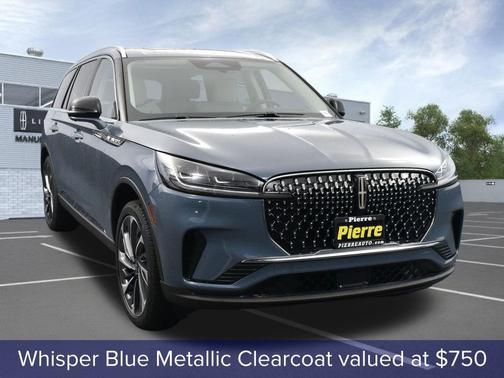 whisper blue metallic clearcoat 2026 Lincoln Aviator Reserve AWD