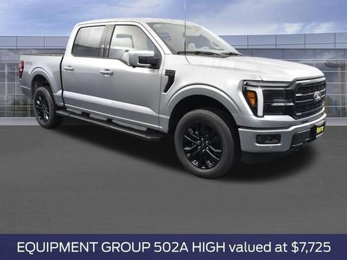 Silver Metallic 2025 Ford F-150 Lariat