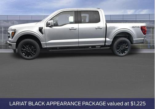 Silver Metallic 2025 Ford F-150 Lariat