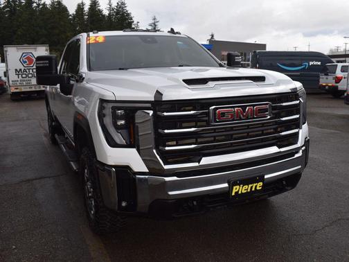 Summit White 2024 GMC Sierra 3500 SLE