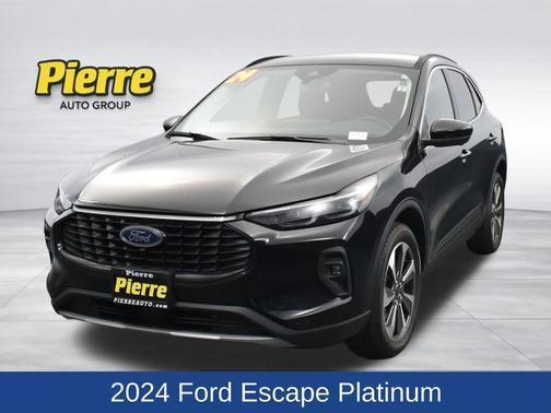 Black Metallic 2024 Ford Escape Platinum