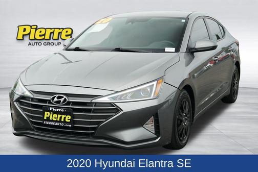 Machine Gray 2020 Hyundai ELANTRA SE