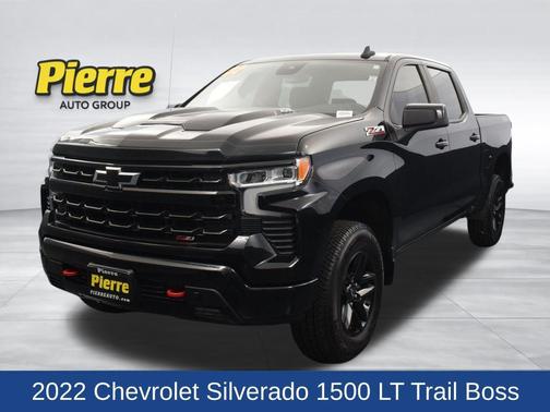 Black 2022 Chevrolet Silverado 1500 LT Trail Boss
