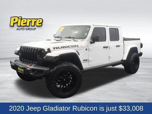 Bright White Clearcoat 2020 Jeep Gladiator Rubicon