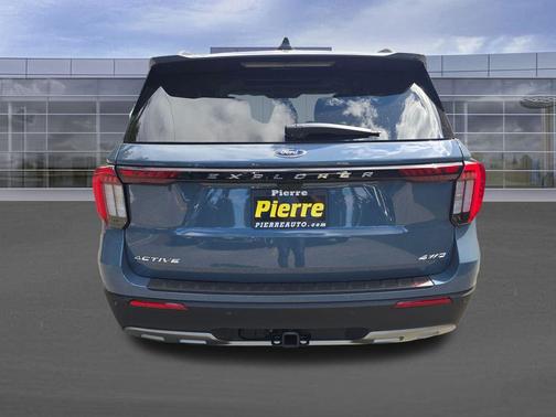 Vapor Blue Metallic 2026 Ford Explorer Active