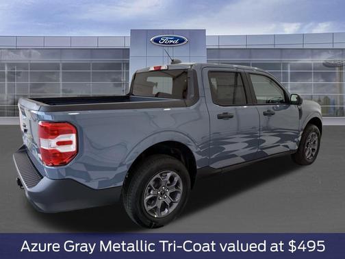Azure Gray Metallic Tri-Coat 2026 Ford Maverick XLT