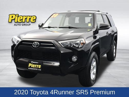 Midnight Black Metallic 2020 Toyota 4Runner SR5 Premium