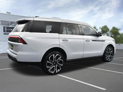 White 2026 Lincoln Navigator Black Label