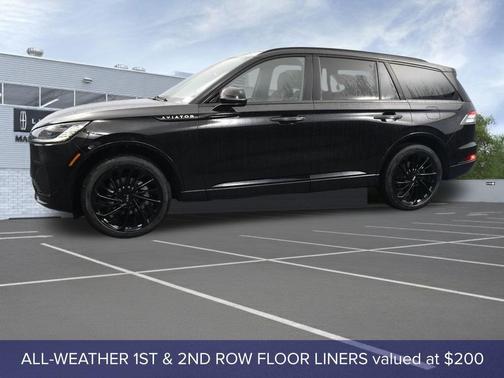 infinite black metallic clearcoat 2026 Lincoln Aviator Reserve AWD