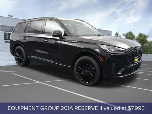 infinite black metallic clearcoat 2026 Lincoln Aviator Reserve AWD