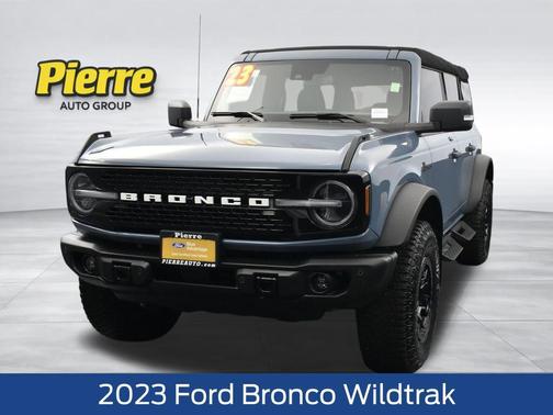 Azure Gray Metallic Tri-Coat 2023 Ford Bronco Wildtrak