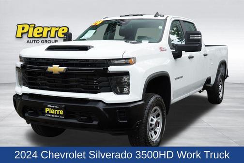 Summit White 2024 Chevrolet Silverado 3500 WT