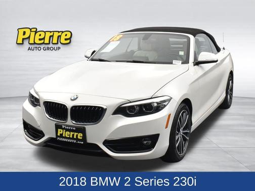 White Metallic 2018 BMW 230 230i