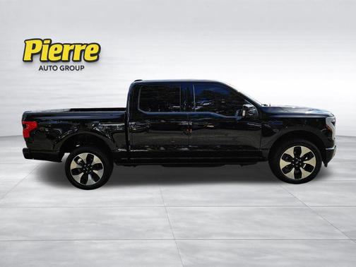 Agate Black Metallic 2025 Ford F-150 Lightning Platinum