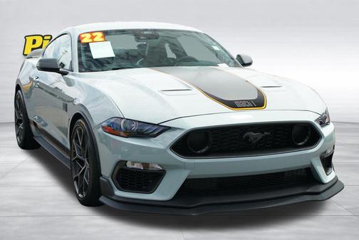 Fighter Jet Gray 2022 Ford Mustang Mach 1 Fastback