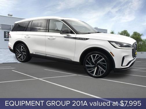 White 2025 Lincoln Aviator Reserve AWD