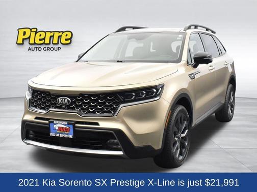 Crystal Beige 2021 Kia Sorento SX