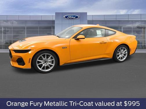 Orange Fury Metallic Tri-Coat 2026 Ford Mustang GT Premium