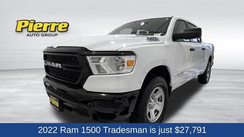Bright White Clearcoat 2022 RAM 1500 Tradesman