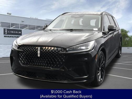 Infinite Black Metallic Clearcoat 2026 Lincoln Aviator Reserve AWD