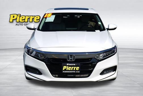 Platinum White Pearl 2018 Honda Accord EX-L 2.0T