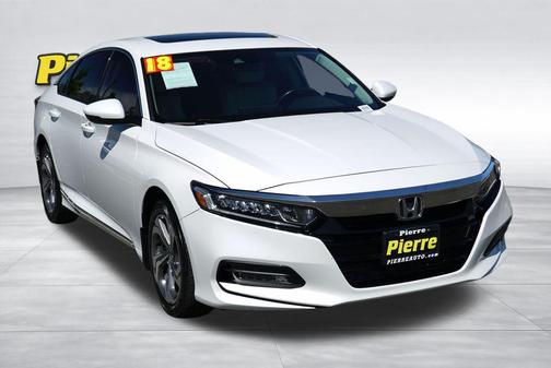 Platinum White Pearl 2018 Honda Accord EX-L 2.0T