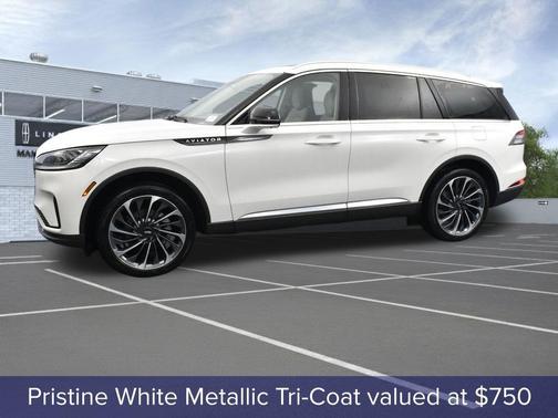 White 2026 Lincoln Aviator Reserve AWD