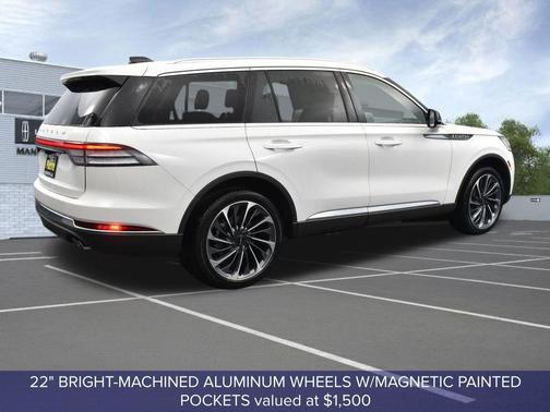 White 2026 Lincoln Aviator Reserve AWD