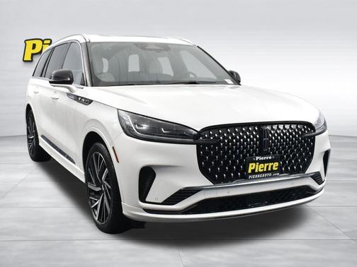 White 2026 Lincoln Aviator Black Label AWD