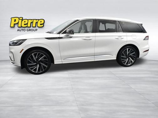 White 2026 Lincoln Aviator Black Label AWD