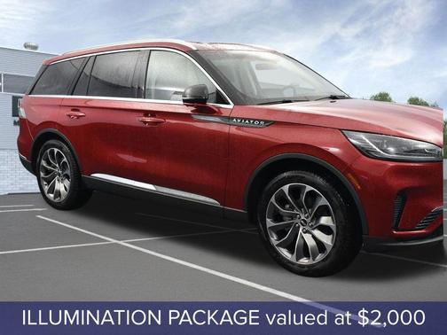 Red Carpet Tinted Clearcoat 2025 Lincoln Aviator Reserve